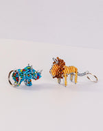 Beaded Animal Keyrings