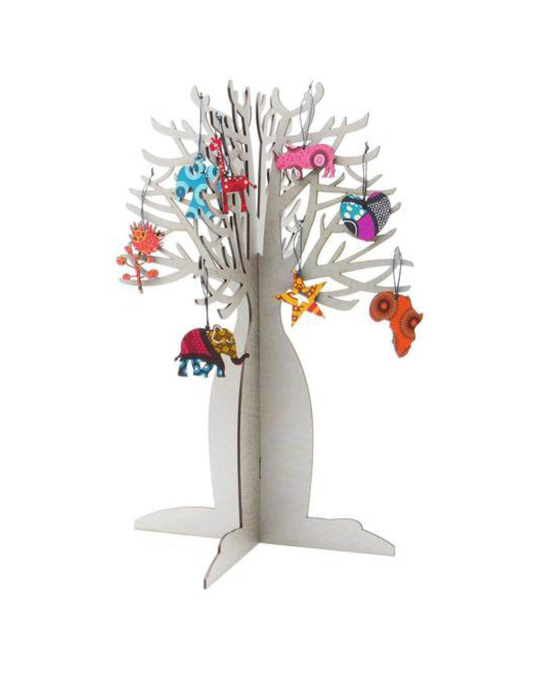 Baobab Christmas Tree & Decorations - Welcome Assist