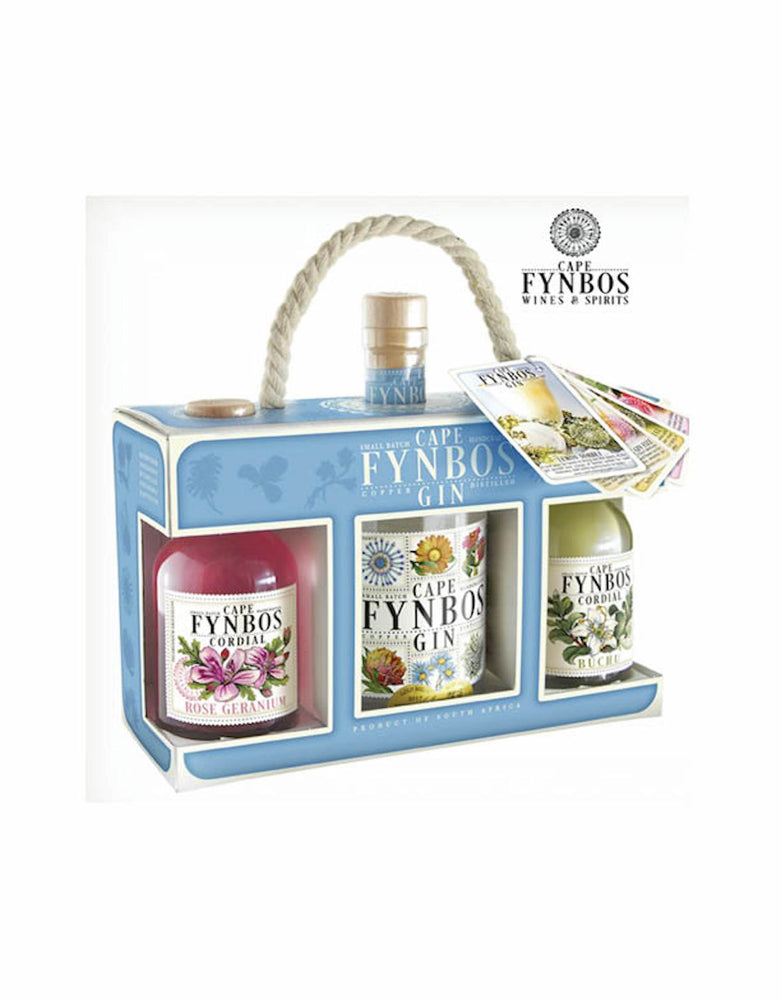 Cape Fynbos Gin and Cordial Gift Pack